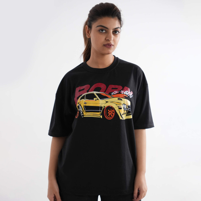 Born To Race LooseFit Cotton Tee