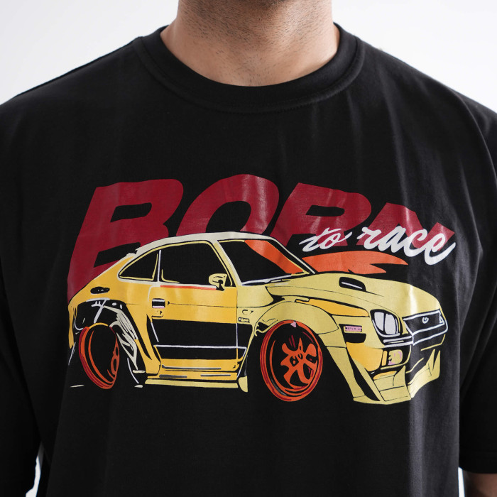 Born To Race LooseFit Cotton Tee