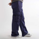 Oversized Cotton Jeans Cargo Trouser