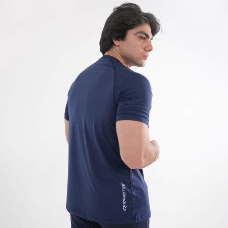 Lycra Flex Midnight Blue Tee Lycra Flex Midnight Blue Tee