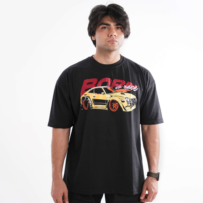 Born To Race LooseFit Cotton Tee