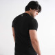 Lycra Black Texture Tee