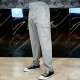 MICRO-STRETCH STRAIGHT PANTS GREY