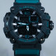 TOMI S-SPORT BLUE X BLACK DUAL TIME WATCH