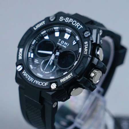 TOMI DUAL TIME S-SPORTS WATCH TOMI DUAL TIME S-SPORTS WATCH