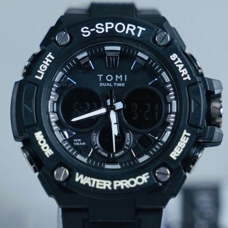 TOMI DUAL TIME S-SPORTS WATCH TOMI DUAL TIME S-SPORTS WATCH