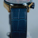 CURREN BLUE CROCS STRAP WATCH