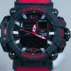 TOMI S-SPORT RED X BLACK  DUAL TIME WATCH