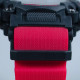 TOMI S-SPORT RED X BLACK  DUAL TIME WATCH