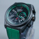 CURREN GREEN CROCS STRAPS WATCH