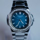 PATEK PHILIPPE QUARTZ DIAMOND BORDER BLUE X SILVER 