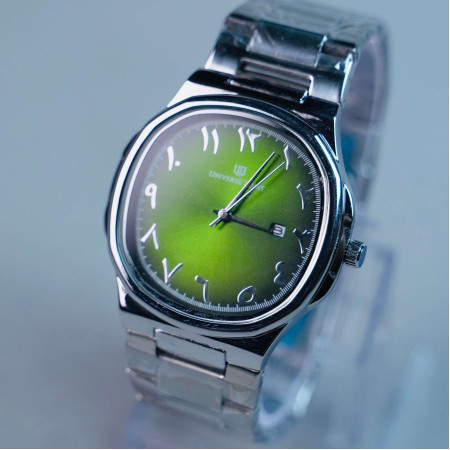 UNIVERSE POINT SILVER X GREEN QUARTZ UNIVERSE POINT SILVER X GREEN QUARTZ