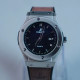 HUBLOT QUARTZ SILVER X BROWN