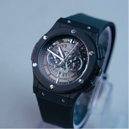 HUBLOT QUARTZ ALL BLACK  HUBLOT QUARTZ ALL BLACK