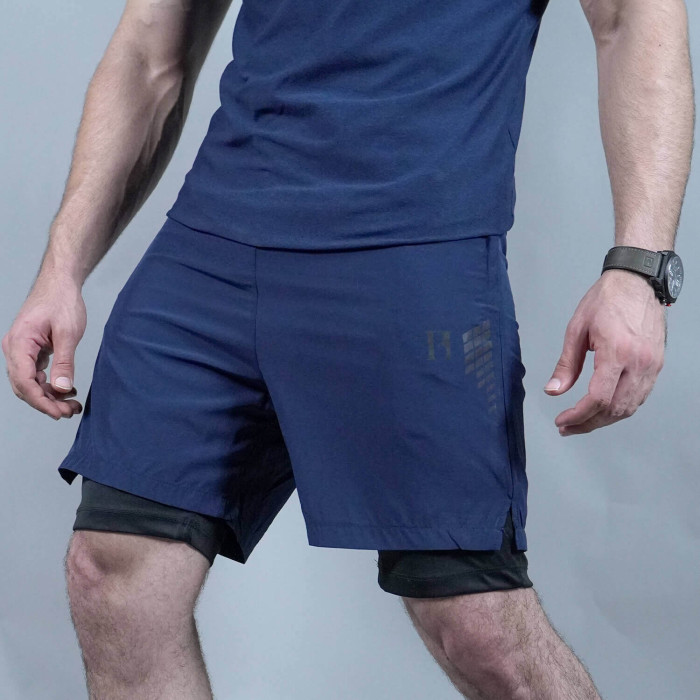 Micro-Stretch Navi Compression Shorts