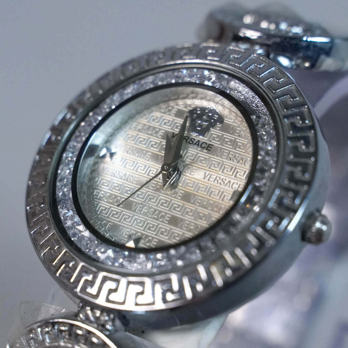 VERSACE QUARTZ SILVER