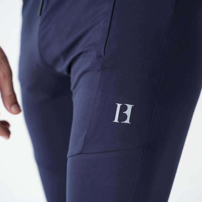 SeamlessFlex Zipper Blue Trouser