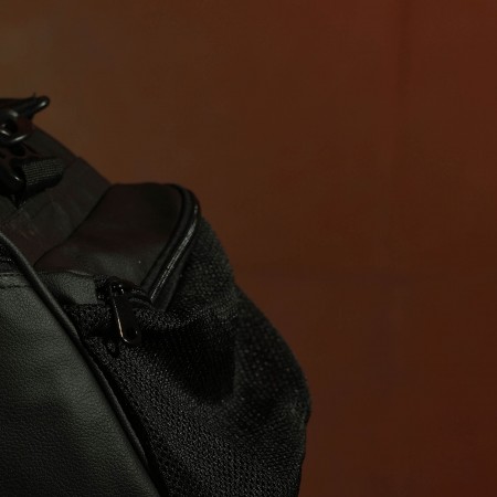 Black Leather D-Bag Black Leather D-Bag