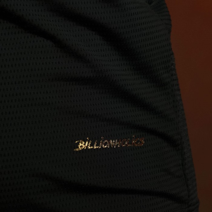 BillionHolics Nylon Aura Flex Black Tee