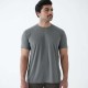 UrbanGlisten Bar Design Gray Mesh Tee