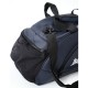 Navy Leather D-Bag