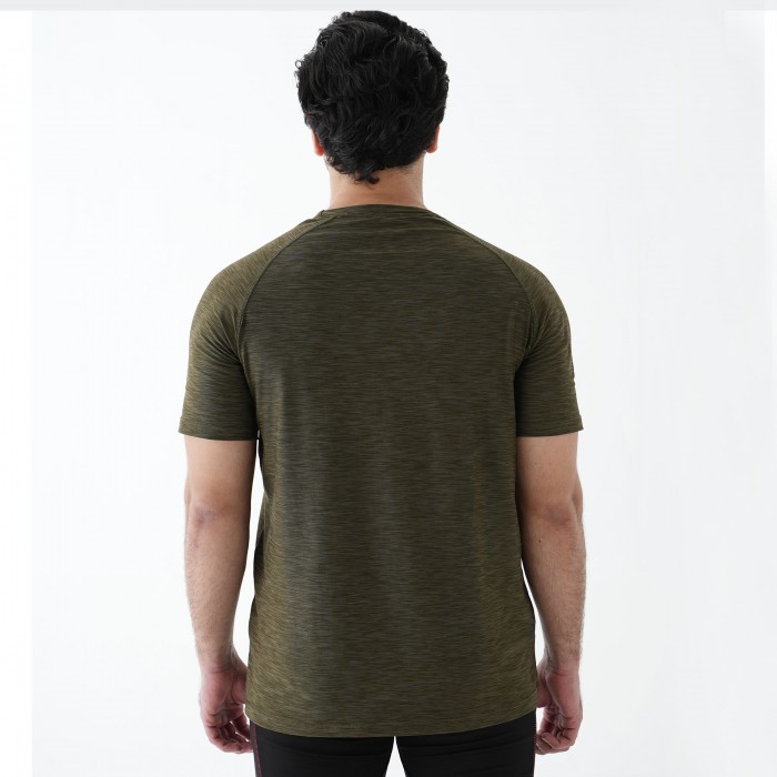 FlexiFit  Olive Green Texture Tee