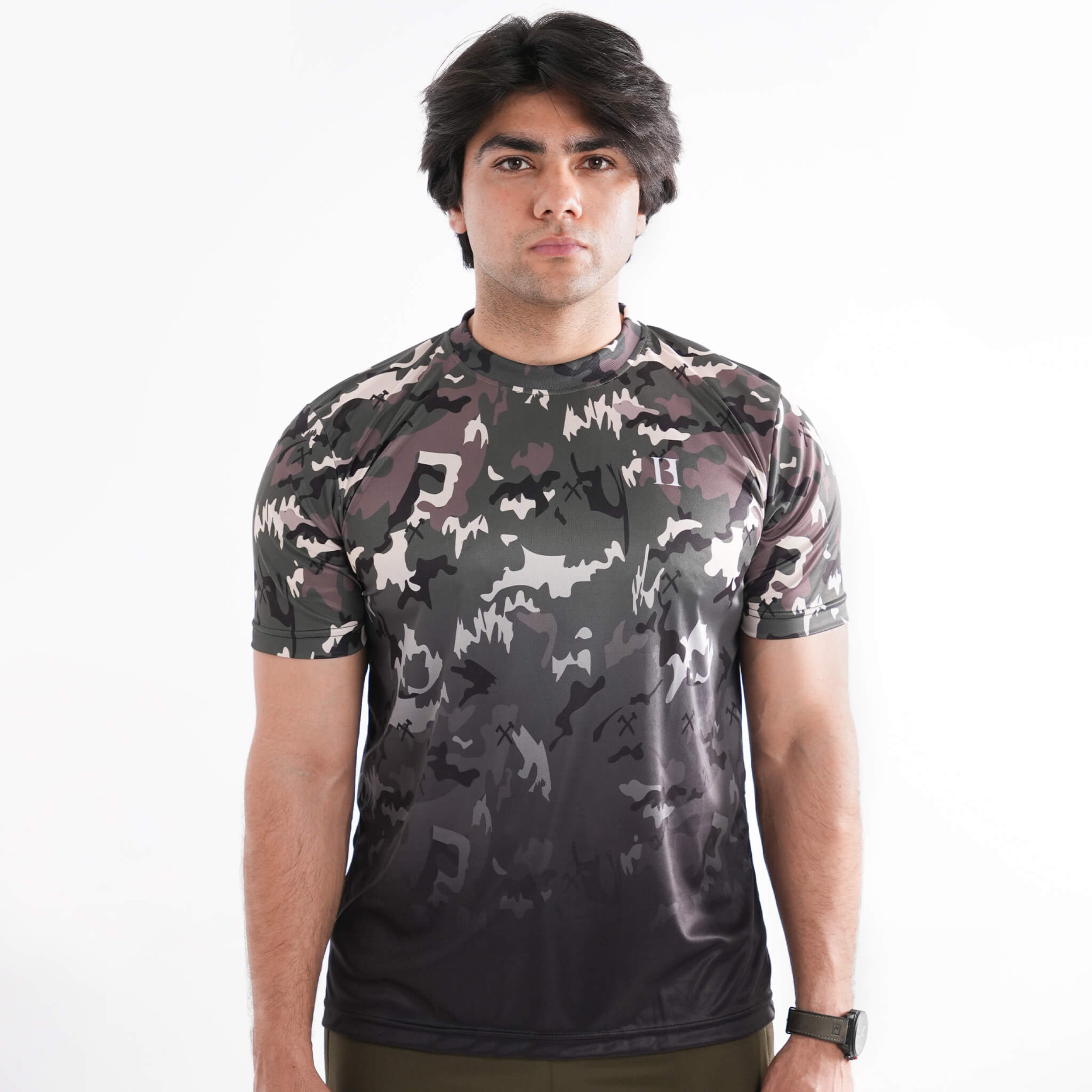 11 (4) Dri-Fit Camouflage Interlock Tee - Image 1