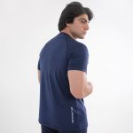 Lycra Flex Midnight Blue Tee - Image 4