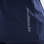 Lycra Flex Midnight Blue Tee - Image 3
