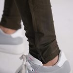 Micro-Stretch Olive Trouser - Image 4