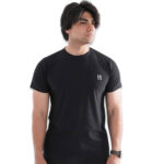 Lycra Black Texture Tee