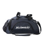 Navy Leather D-Bag