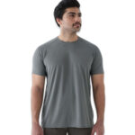 UrbanGlisten Bar Design Gray Mesh Tee